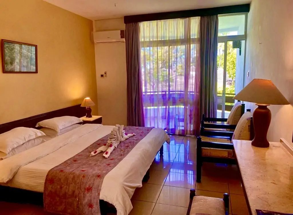 Superior double room interior — Kenya Bay Beach Hotel, Bamburi Beach Mombasa